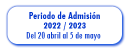 Periodo admision 2022-2023